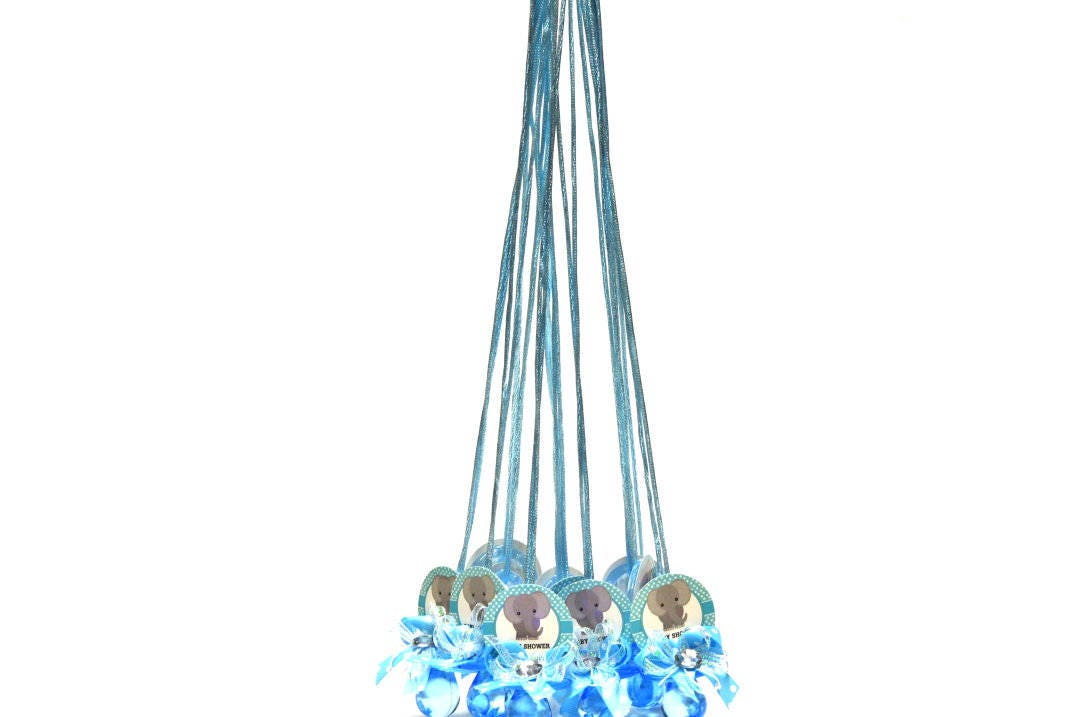 Pacifier NecklaceBaby Shower GamesElephant Necklace.
