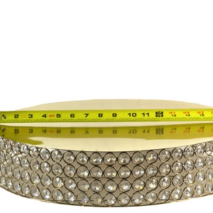 Round Cake Stand Crystal Beads Party Decorations. 17.50 Inches image 6