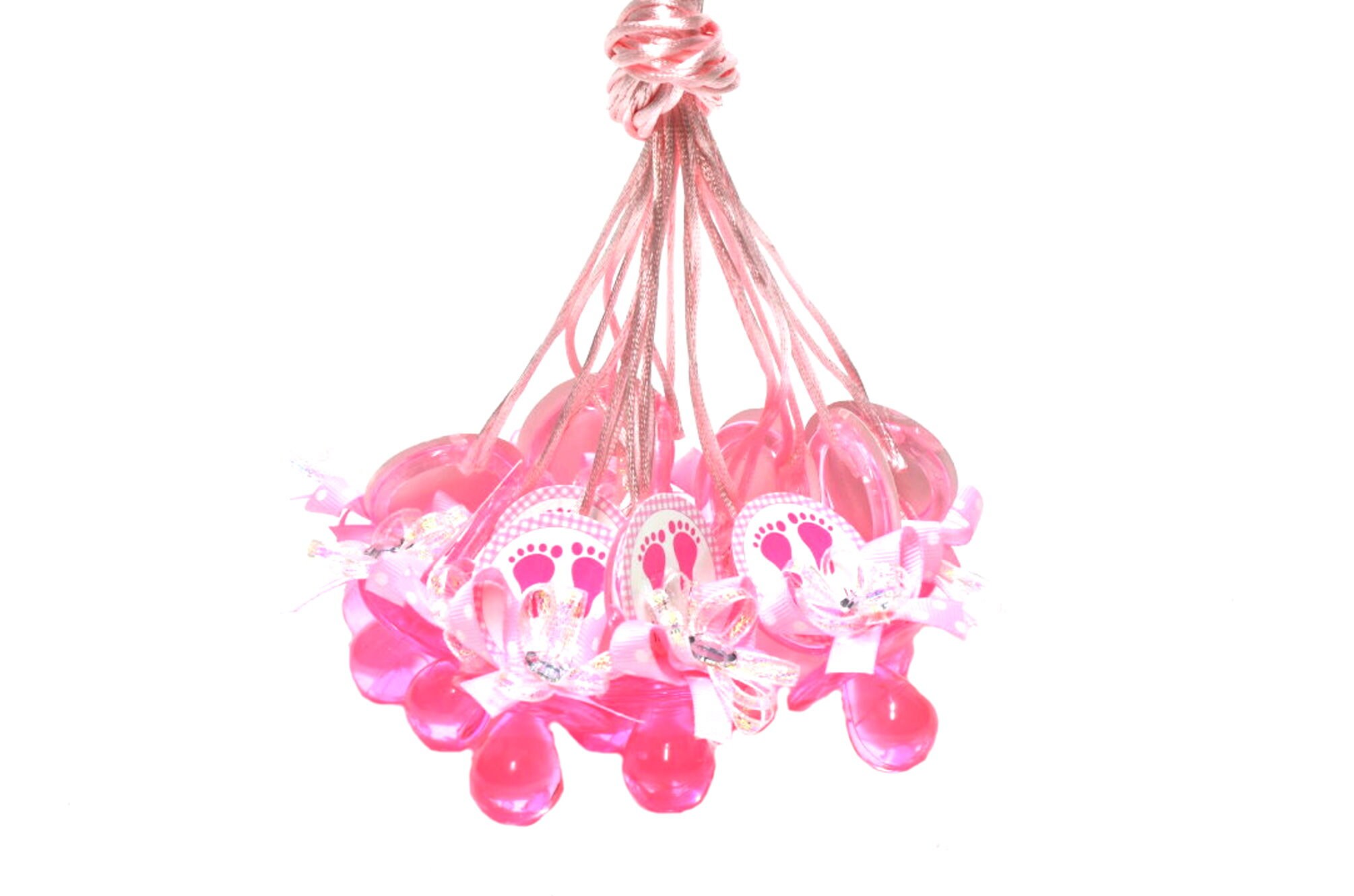 Pacifier Necklace, Baby Shower Game. 24 Pieces