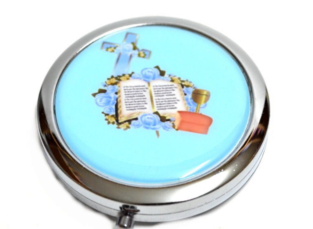 Compact Mirror-cross and Bible Design. - Etsy