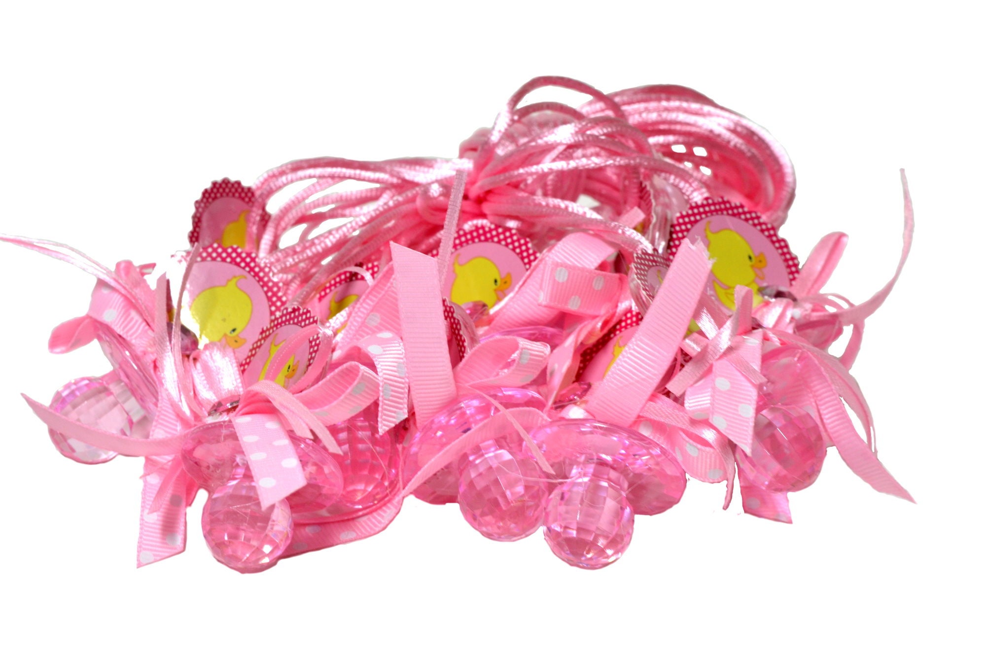 Pacifier Necklacebaby Shower Gameduck Necklace. Etsy