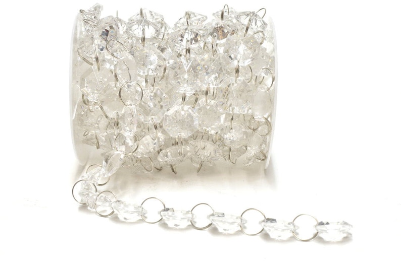 Crystal Garlandhanging Crystal Beadsparty Decorations. Etsy