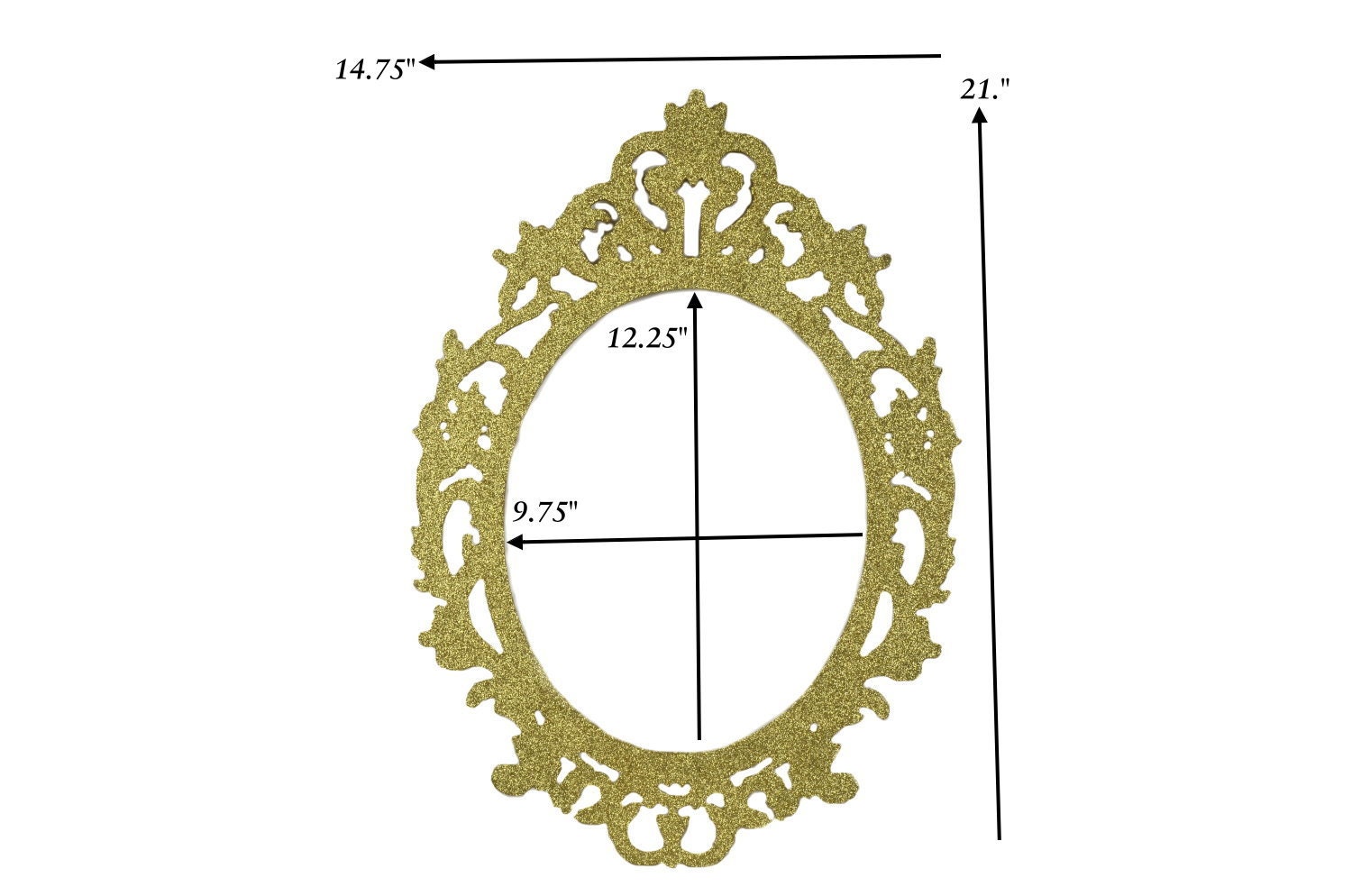 Oval Picture Frame Fancy Laser Cut Oval Photo Frames