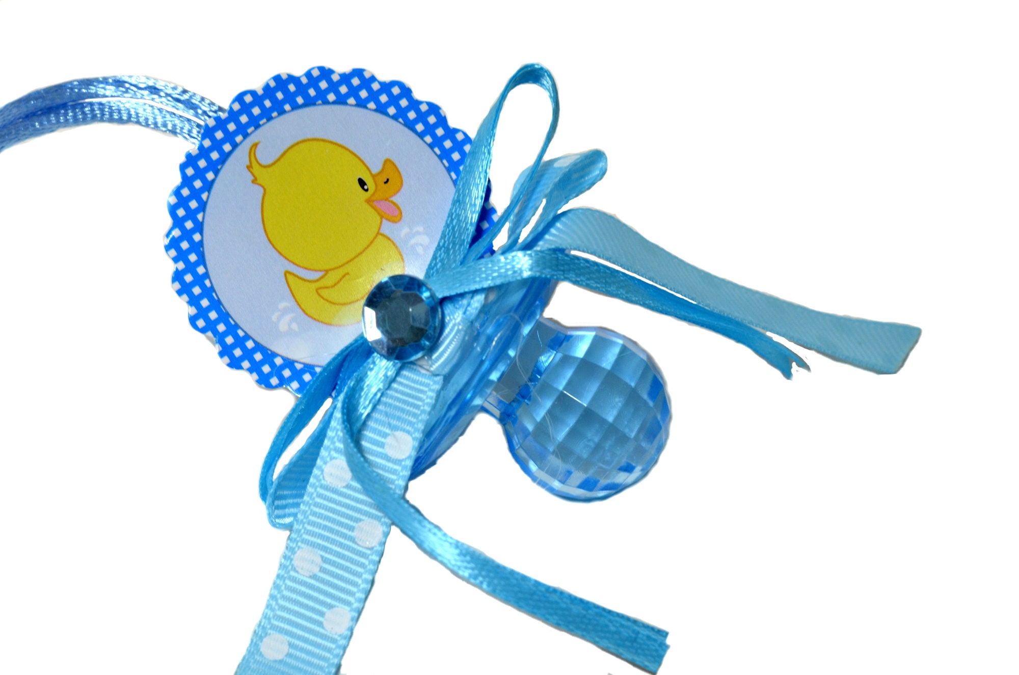 Pacifier Necklacebaby Shower Gameduck Necklace. Etsy