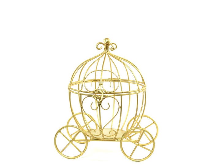 Wire Carriage Card Holder-Party Decorations.