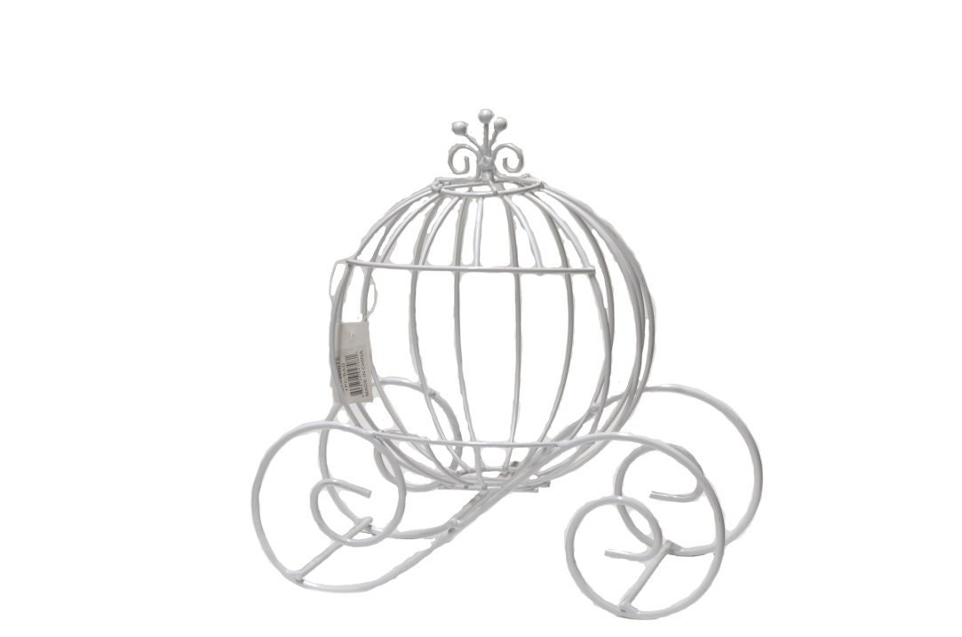 Wire Pumpkin CoachParty Decorations. 12 Inches