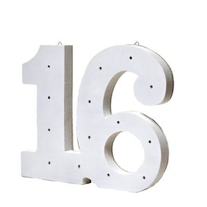 Marquee number 16