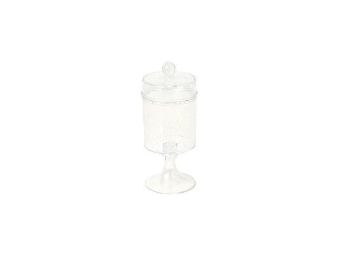 Plastic Candy Jars-Clear Plastic Candy Jars With Lid.