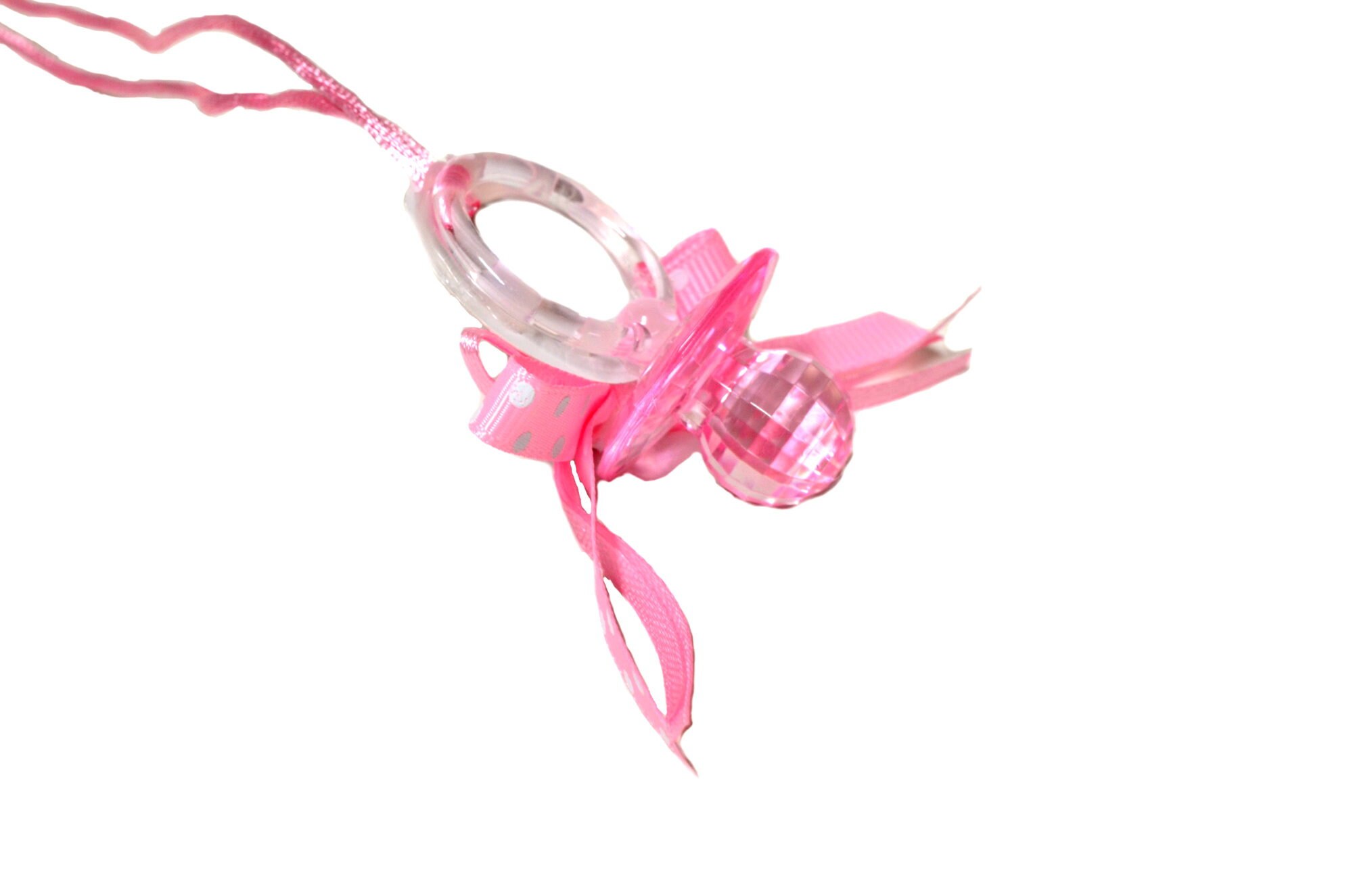 Pacifier Necklaces Baby Shower Games. Crown Figurine. Etsy