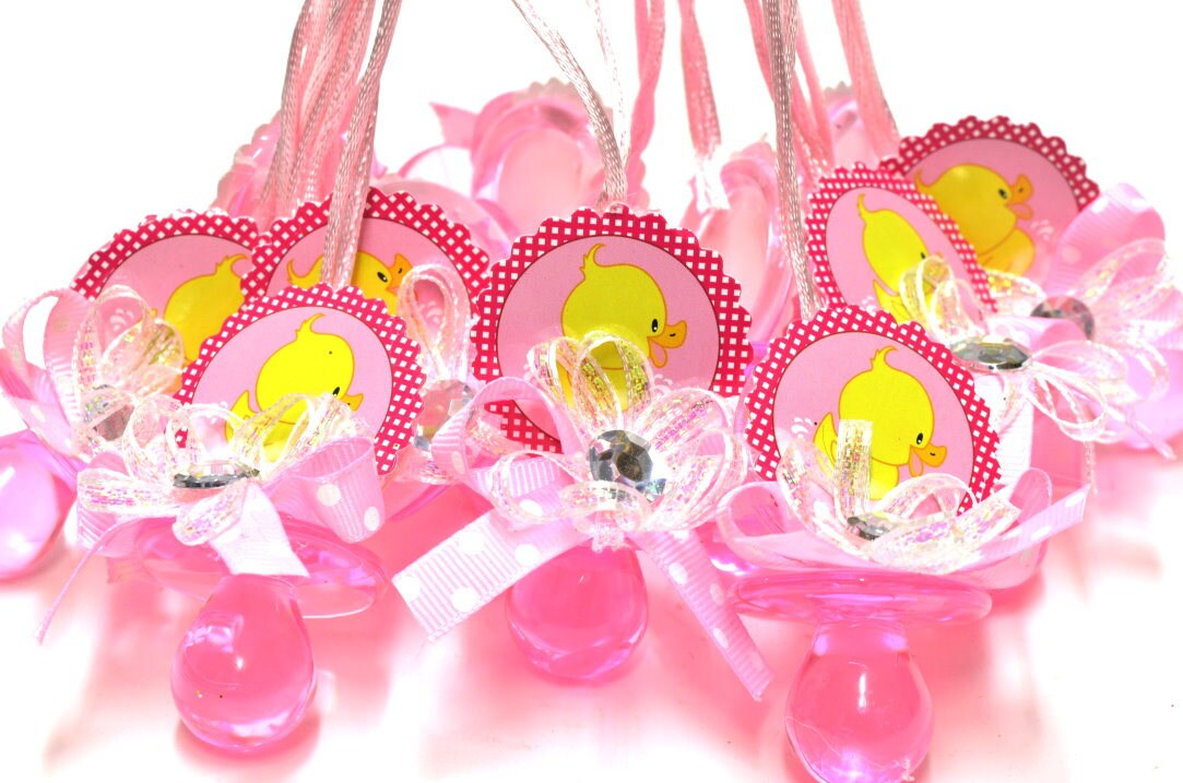 Pacifier NecklaceBaby Shower GameDuck Necklace. Etsy