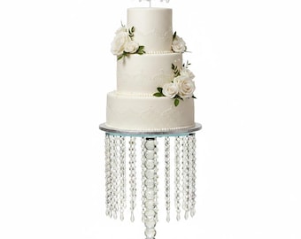 Glass Cake Stand For Wedding-Baby Shower-Anniversary