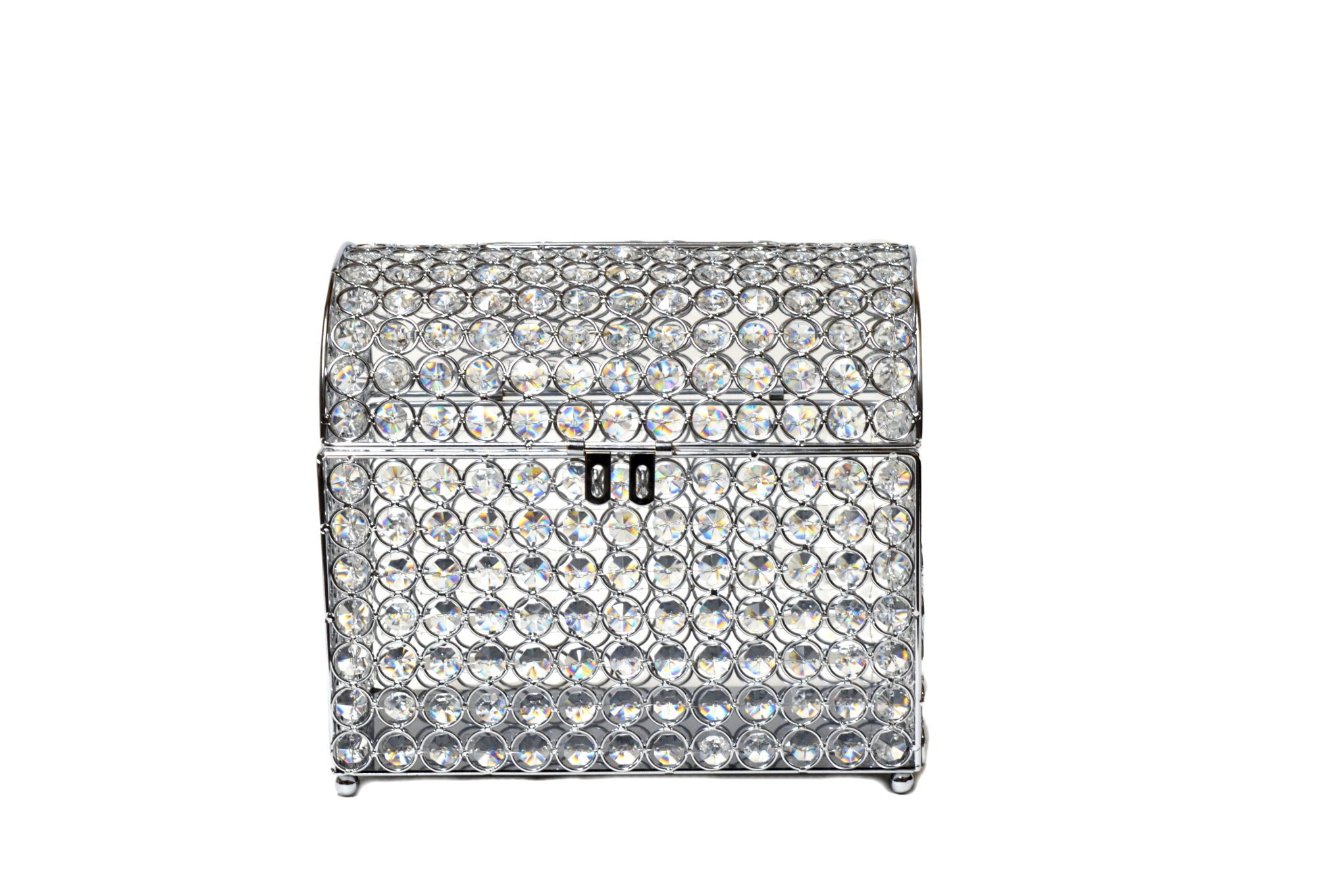 Crystal Money Card Box Wedding Gifts Treasure Chest Style