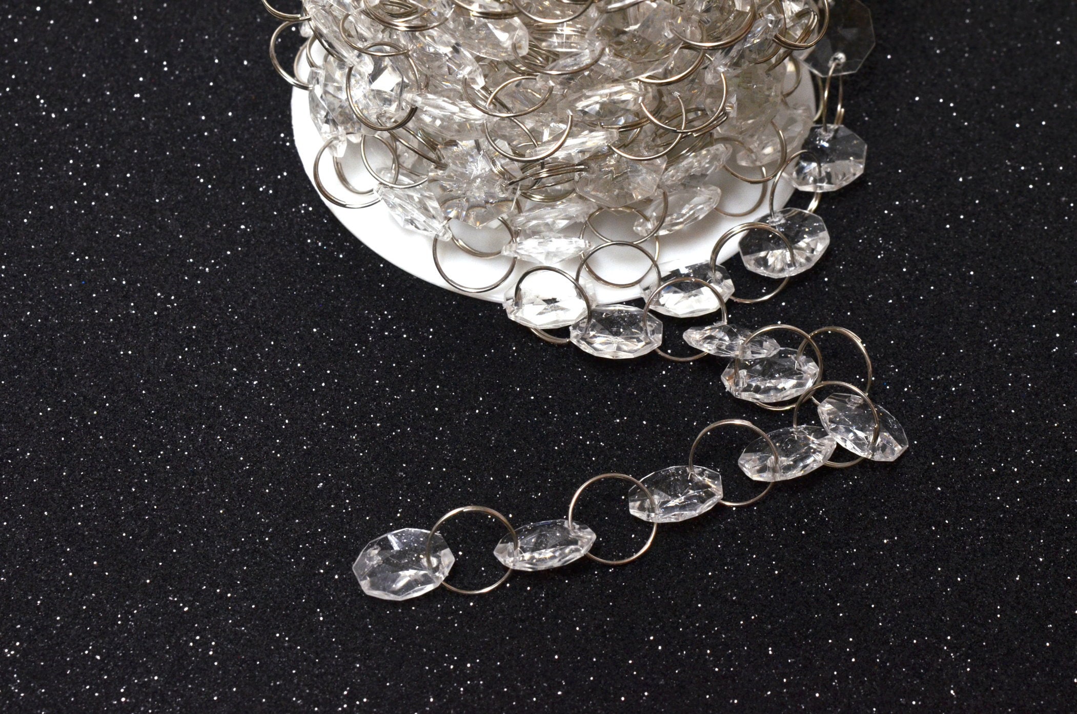 Crystal Garlandhanging Crystal Beadsparty Decorations. Etsy