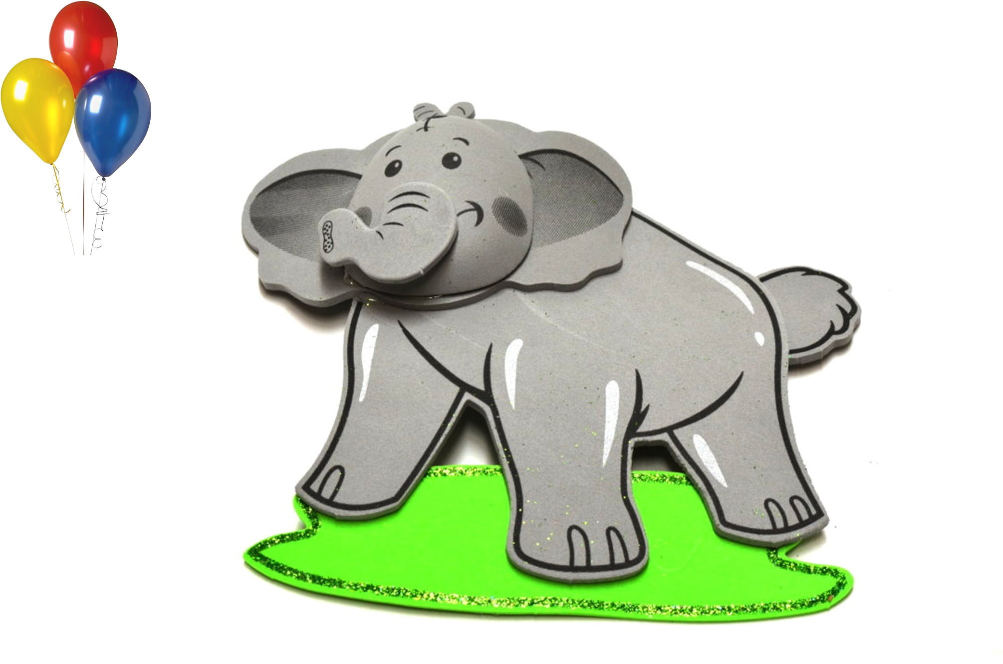 Safari Glitter FoamParty Decorations 3D. L