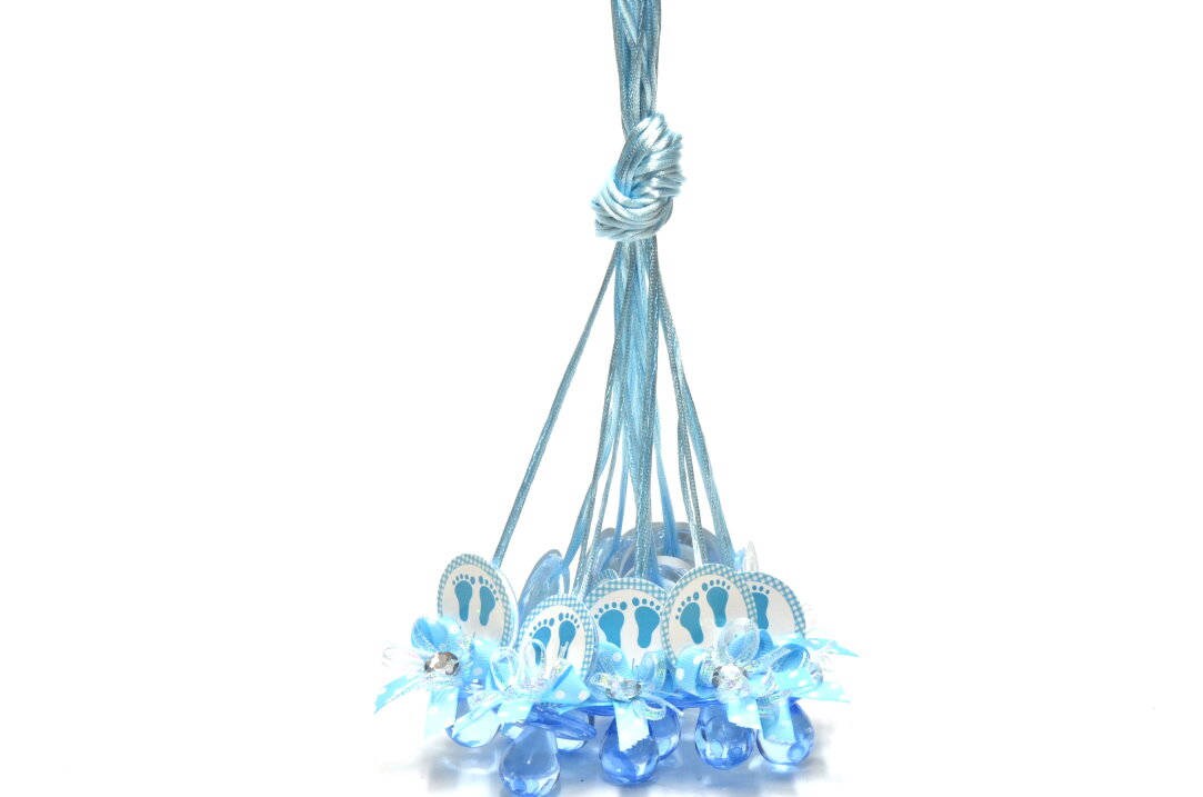 Baby Shower Pacifier Necklace Foot Game