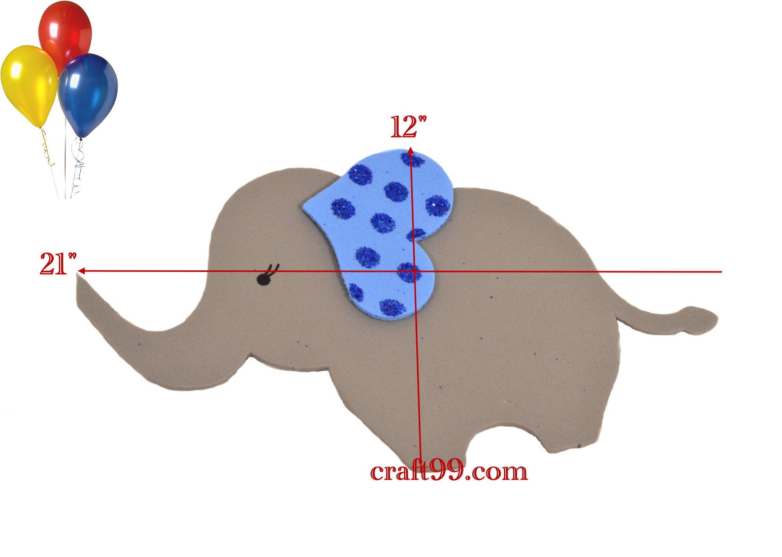 Adorable Elephant Foam Cut Out Backdrop Banner Wall Decor. Etsy