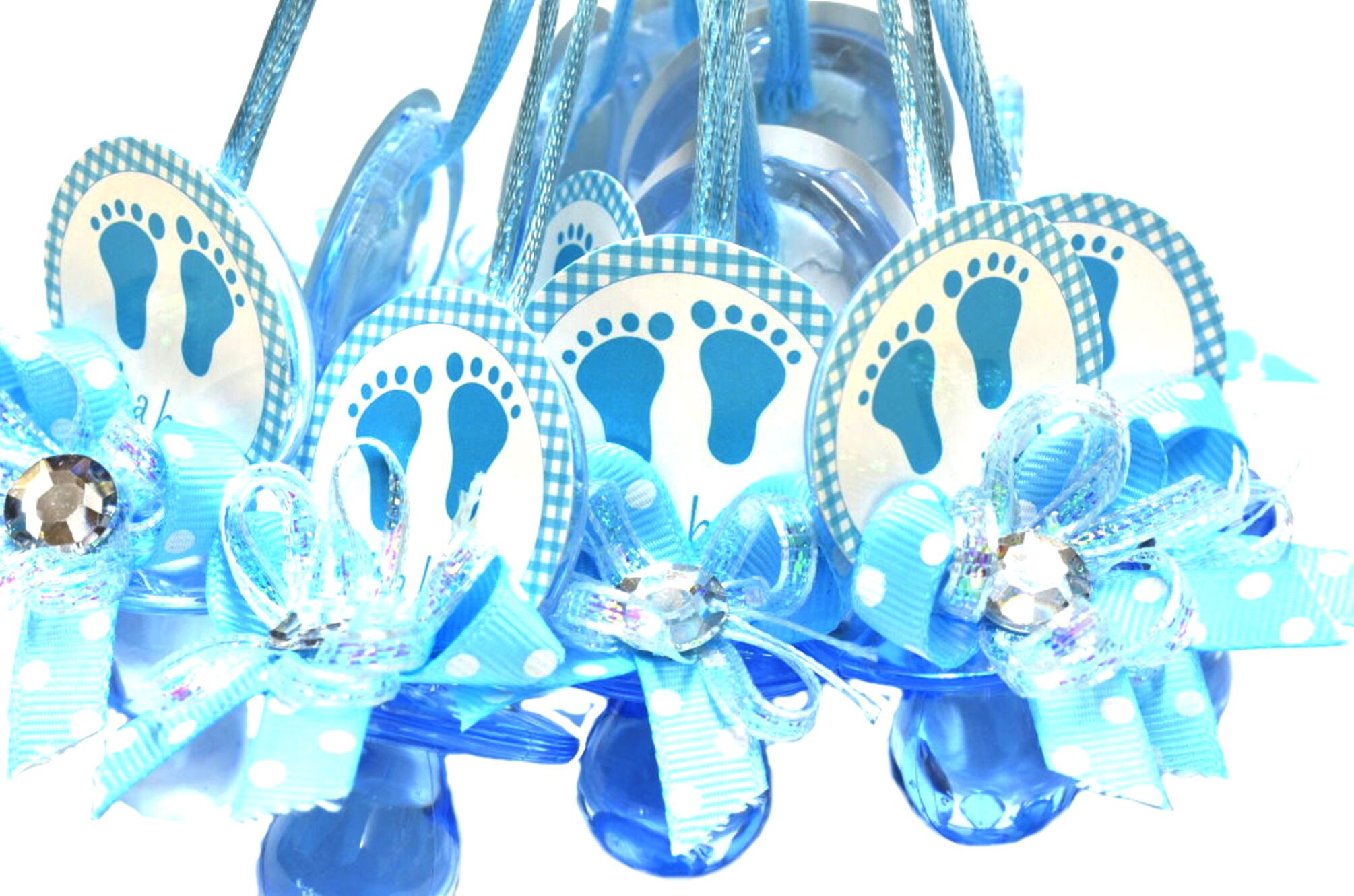 Pacifier Necklace, Baby Shower Game. 24 Pieces