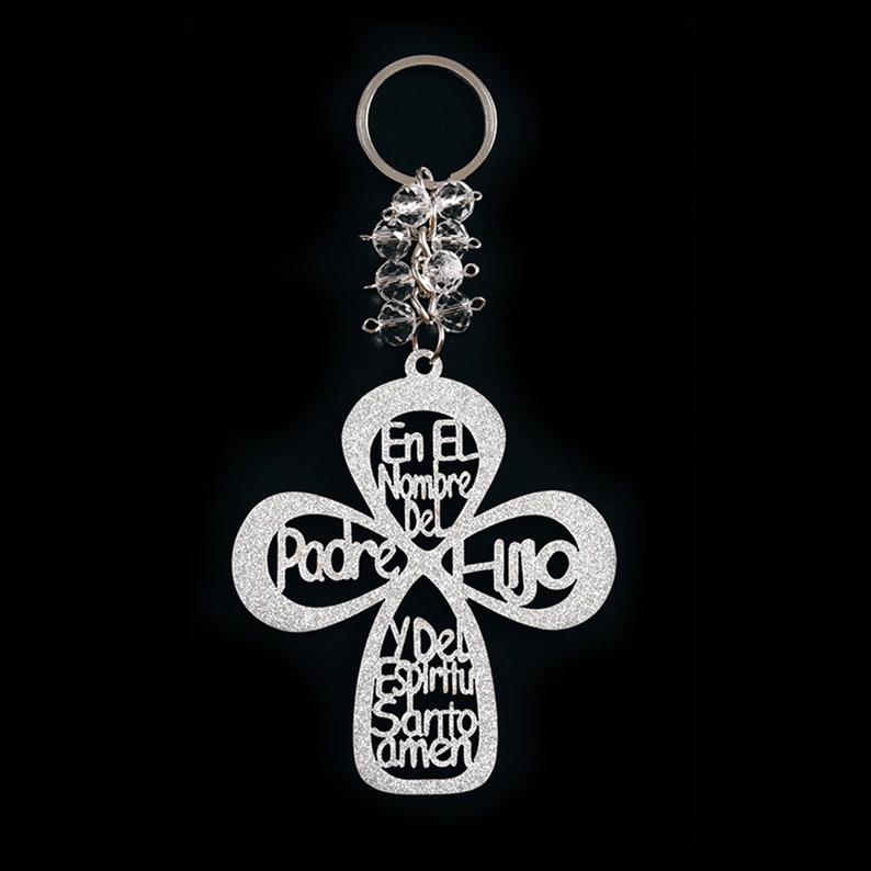 Baptism Favors Laser Cut Keychain Baptismal Souvenir Etsy