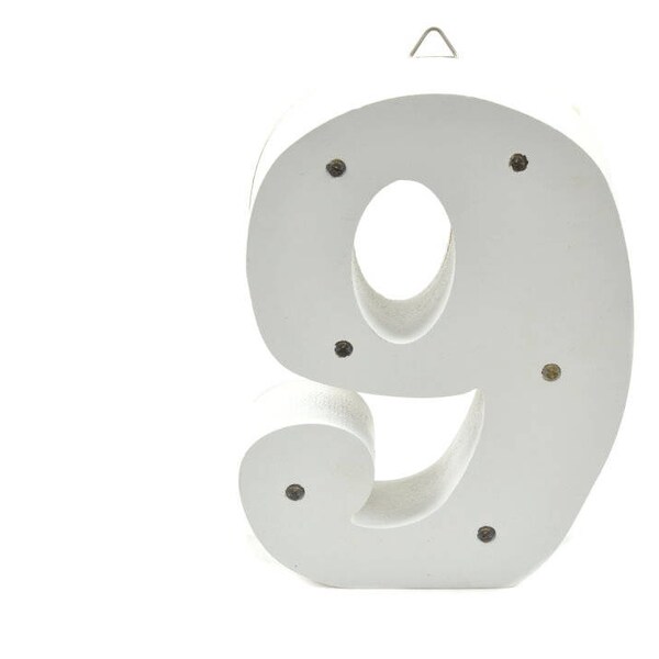 Light up Numbers Etsy