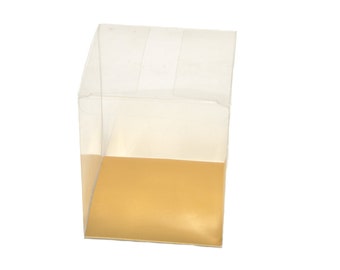 Caja de plástico transparente, cajas de PVC transparente.