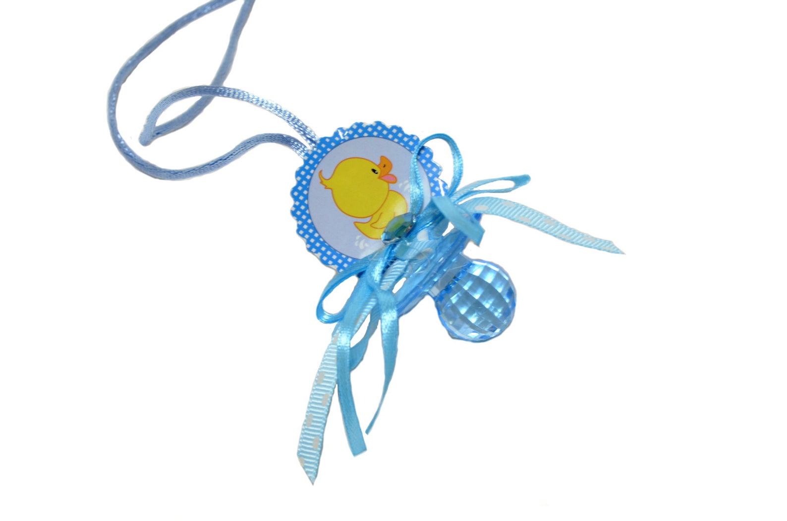 Pacifier Necklacebaby Shower Gameduck Necklace. Etsy
