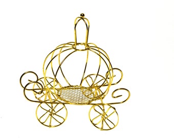 Cinderella Wire Carriage-Baby Shower Gastgeschenke-Hochzeit Gefälligkeiten-Wire Carriage Favors.
