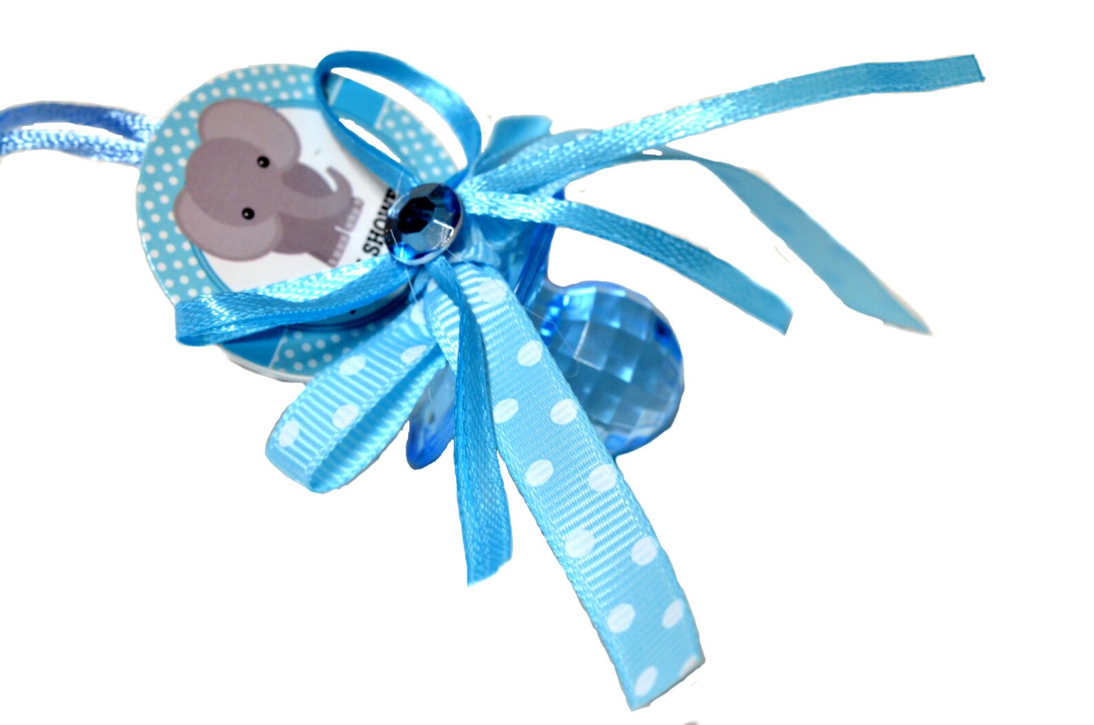 Pacifier Necklacebaby Shower Gameselephant Necklace. Etsy