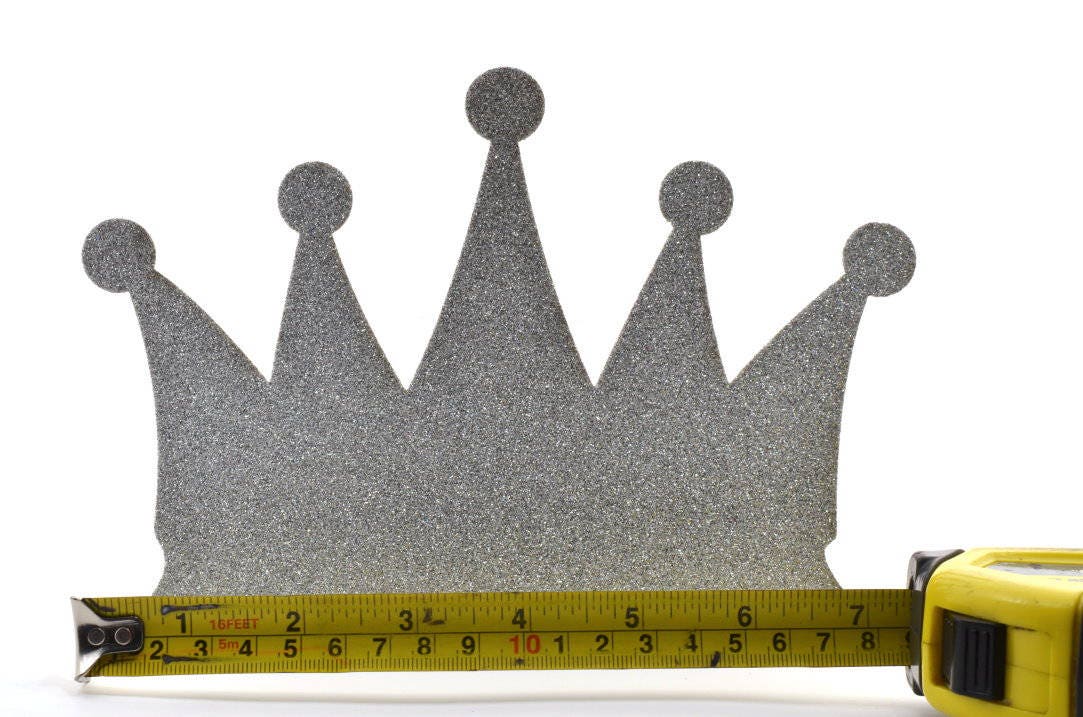 Glitter Foam Crown Party Favors.