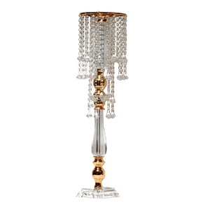 Crystal candle holder wedding centerpieces