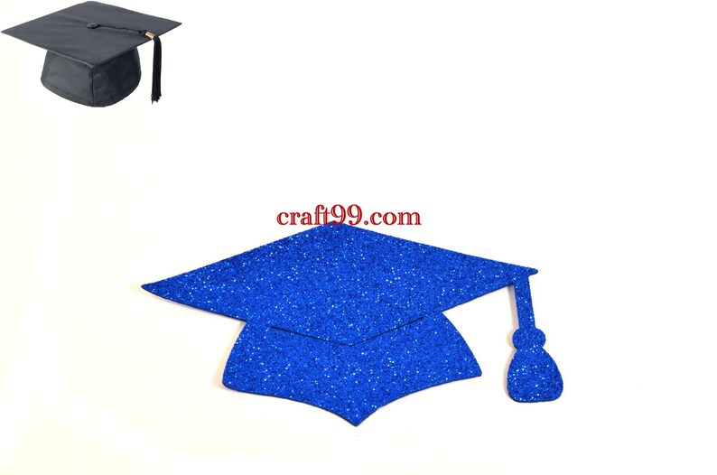 Glitter Foam Graduation Cap Party Decorations. L Etsy