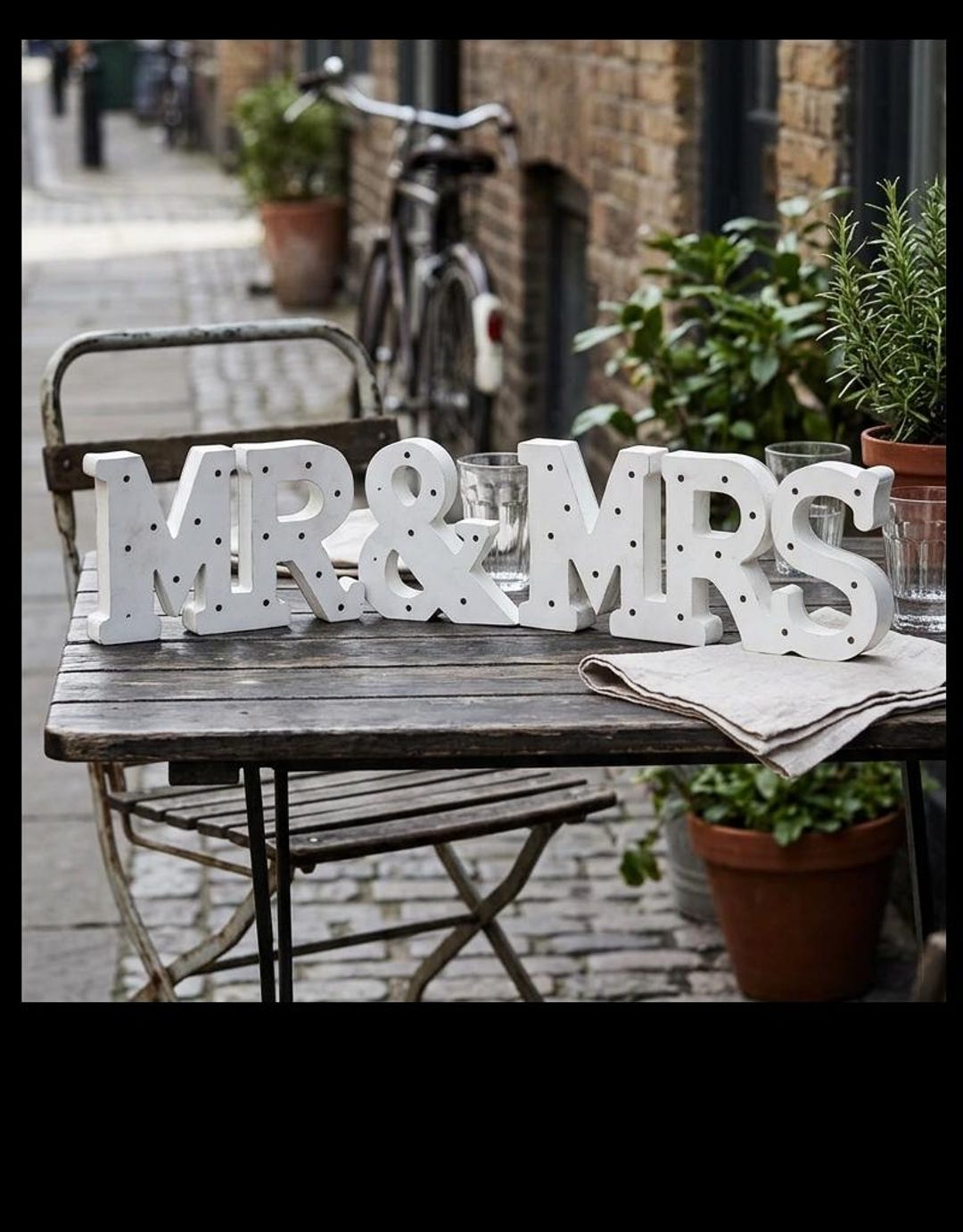 Wooden LED Light up Marquee Letters. MR and MRS - Etsy