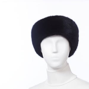 NATURAL Ranch Mink Fur Headband