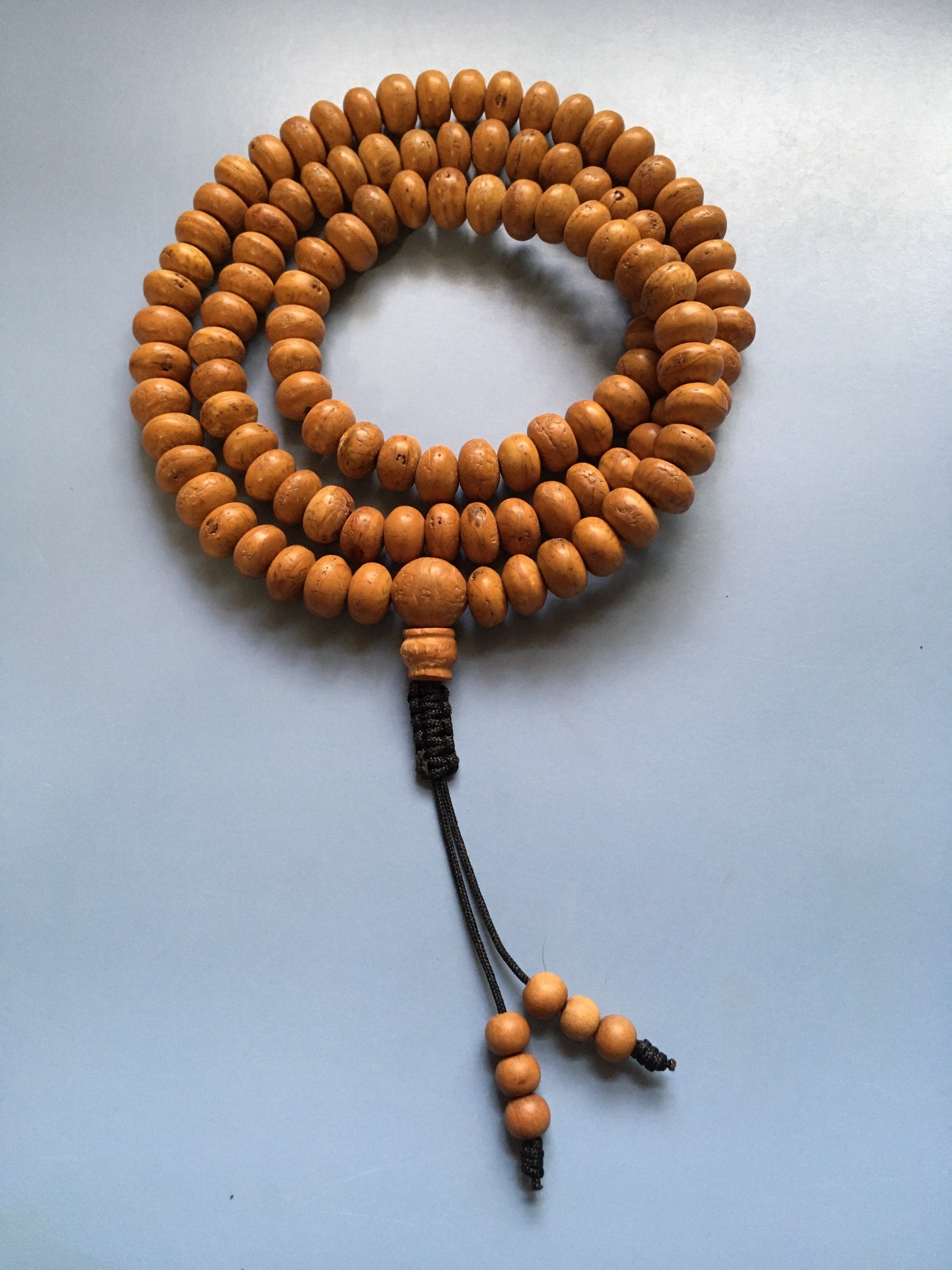 Mala Gebetskette Halskette Raktu Samen Nepal Rosenkranz Buddhismus 86g 
