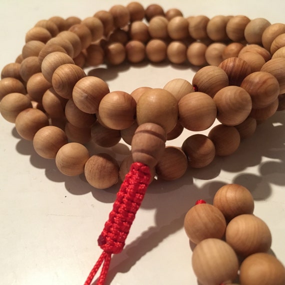 New Rudraksha Malla Prayer Bracelet Yoga Meditation Buddhist Adjustable Size