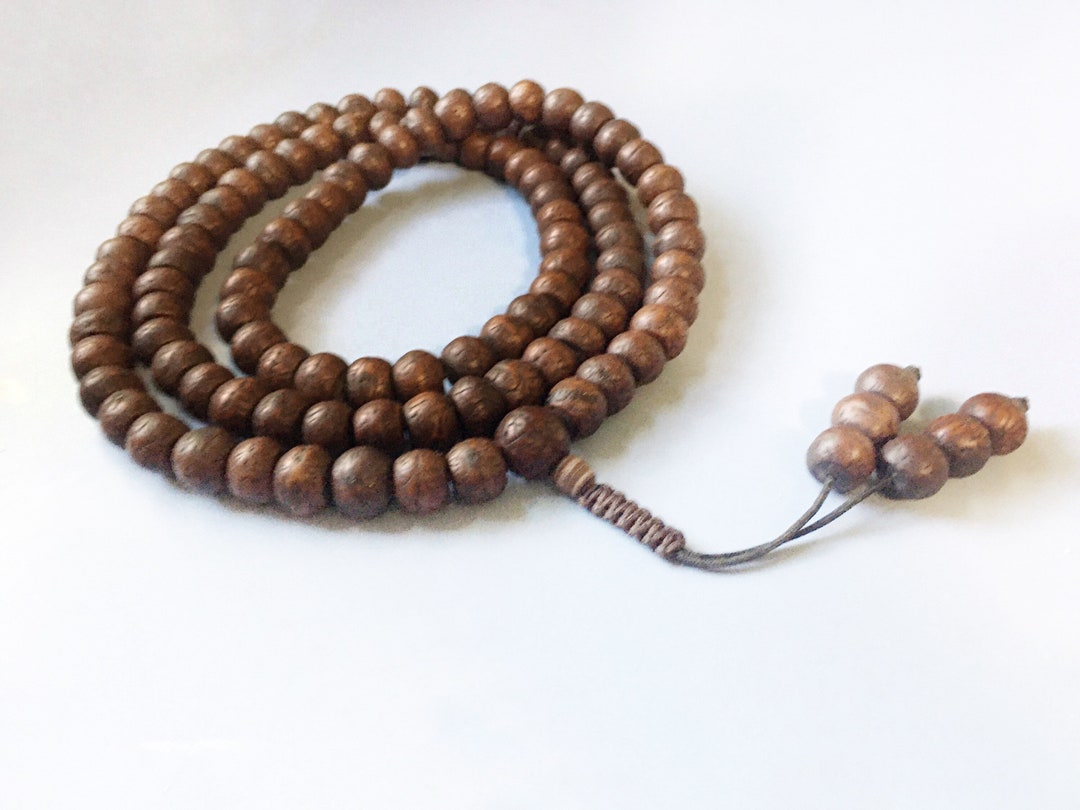 Mala Zen Armband 8 mm 108 Holzperlen für Herren und Damen Türkis Holz Mala Zen Armband 8 mm 108 Holzperlen für Herren und Damen Türkis Holz