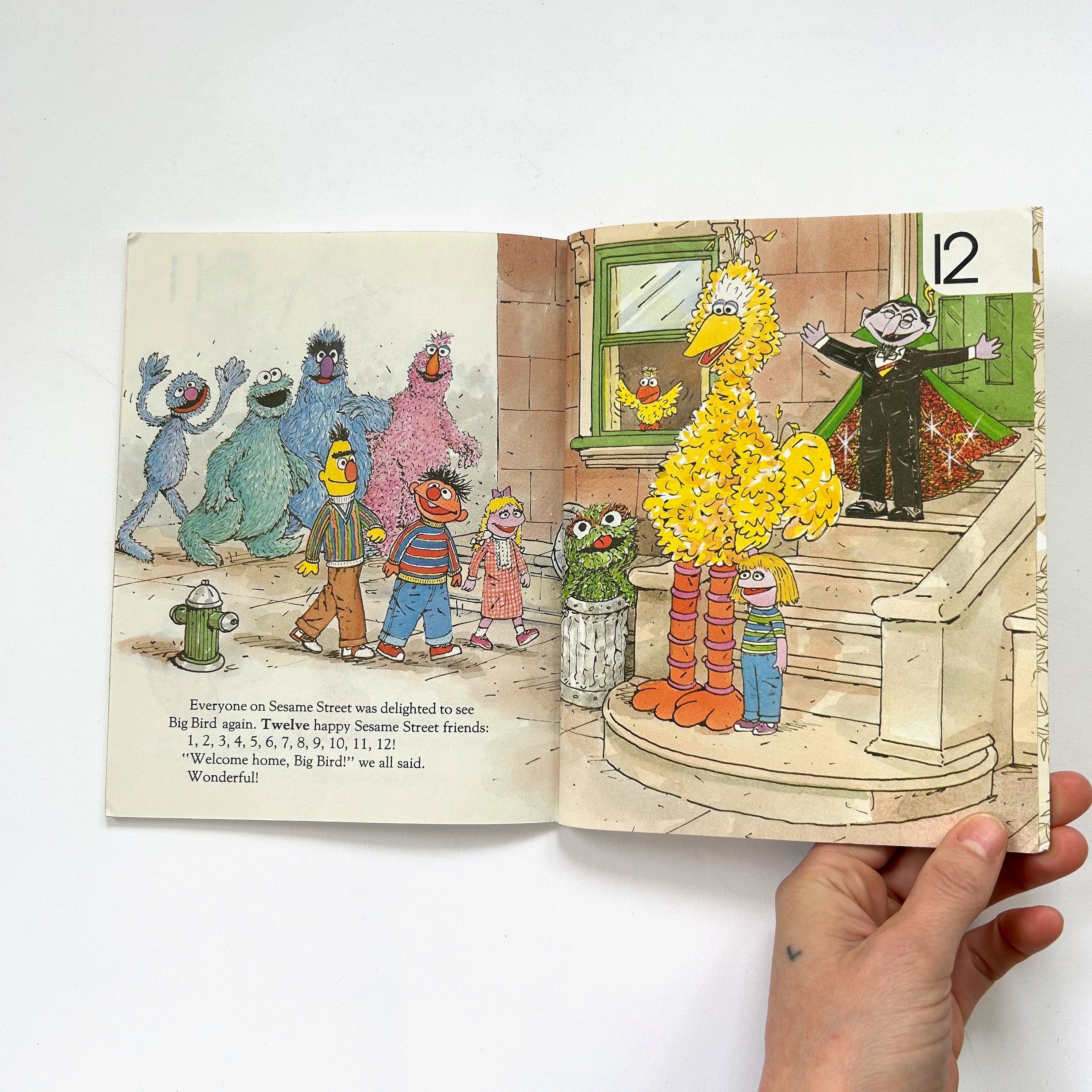 Count all the way to sesame street by dina anastasio illustrated by