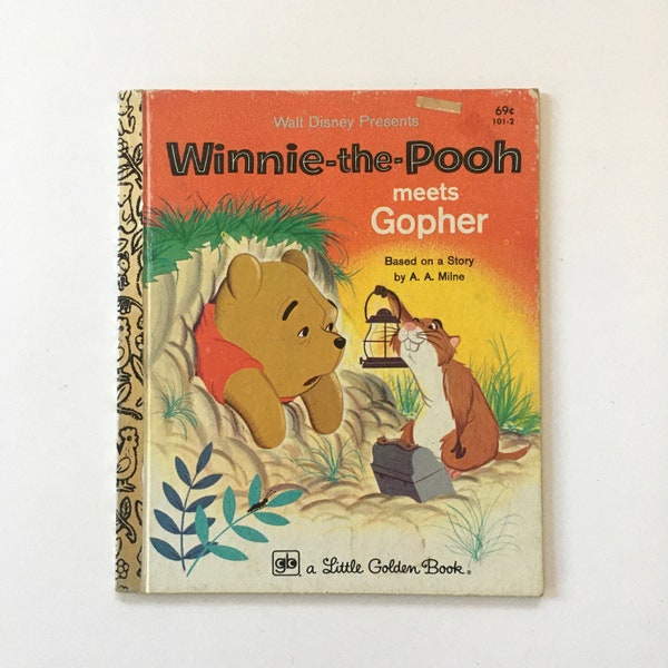 Winnie the Pooh meets Gopher - based on a stories by A.A. Milne