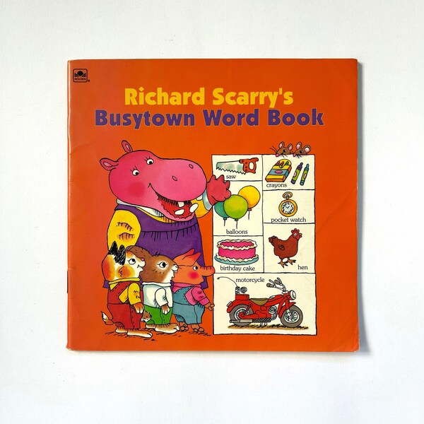 Richard Scarry's Busytown Word Book