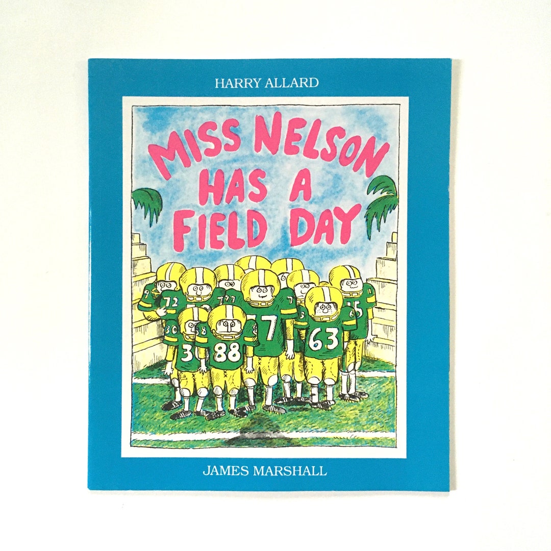 Miss Nelson Has a Field Day Written by Harry Allard Etsy