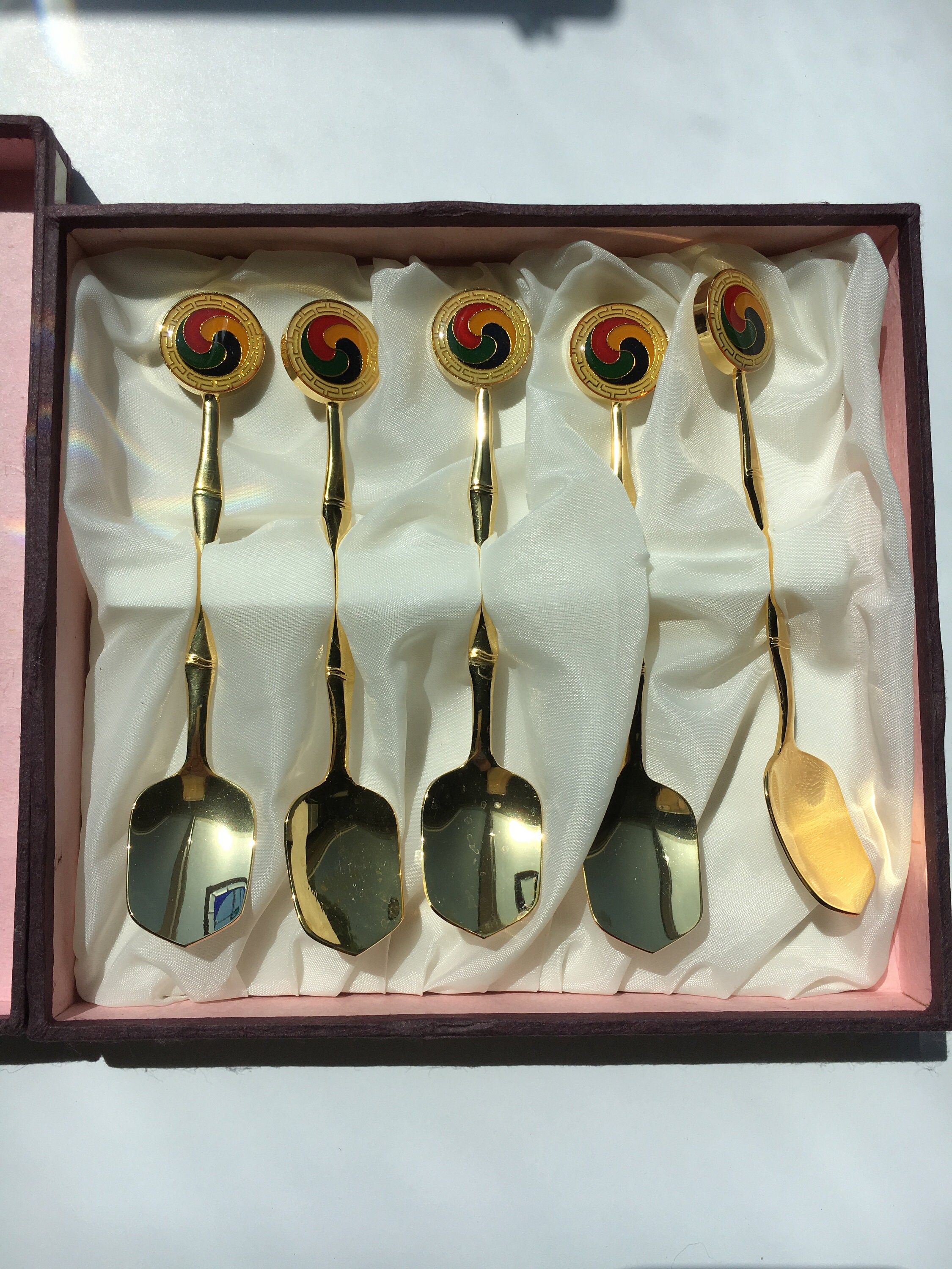 Spoon Coffee Spoon Set Vintage Table Spoon Antique Tea Spoons Coffee Royal  Style Metal Carved k Tablespoons 6 Pcs/Set 20% 