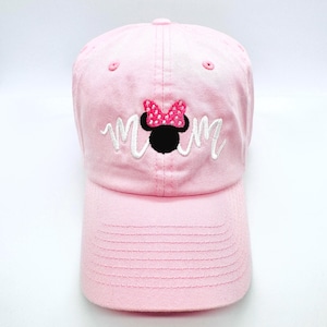 Mouse Mom- Embroidered Cap-Many Cap Color Choice