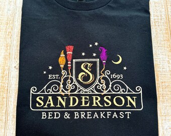 Sanderson Bed & Breakfast-Embroidered Sweatshirt or T-Shirt