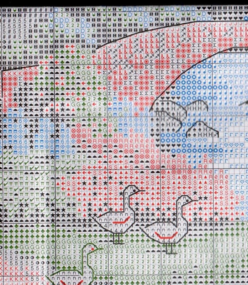 Vintage Dimensions Cross Stitch Pattern Pdf/cross Stitch Etsy UK