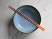 Wood and Resin Chopsticks With Pin - Handmade 