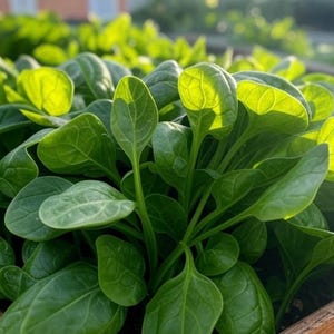 Organically Grown Spinach Seeds (Spinacia oleracea)