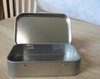 3 blank Altoids super high quality tin.  Use them for making your own packaged gifts, projects, storage, etc.