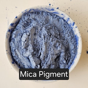 Gold Blue Mica Pigments - Powder For Cosmetics, Soap, Paint, Epoxy , Shimmer or Pearl Cosmetic Grade 10 gm, 50gm, 100 gm, 1 oz