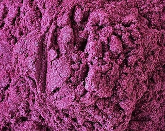 Polvo de mica magenta: pigmento de grado cosmético para resina, jabón y manualidades.