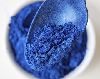 Magic Blue Mica Powder: Kosmetische Pigmente für Harze, Seifen, zum Basteln