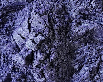 Violet Yellow Mica Pigment Powder: Cosmetic Grade for Resin, Soap, Crafts